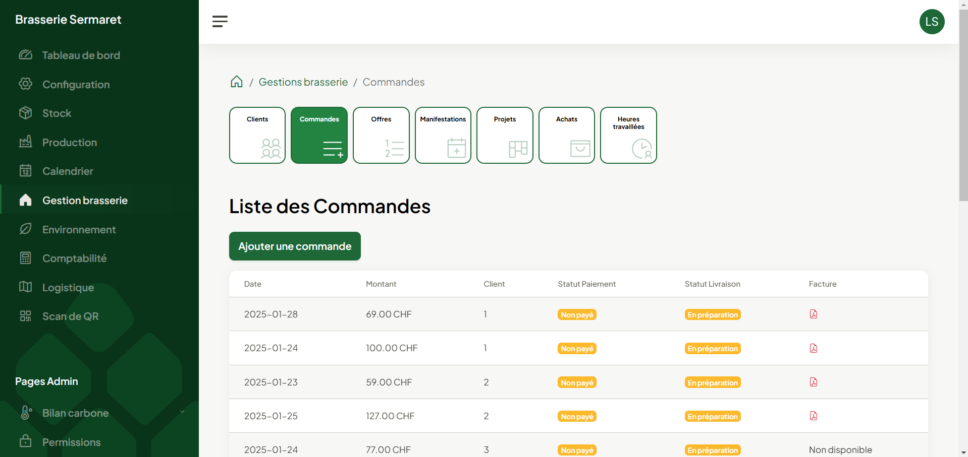 Order & quote management